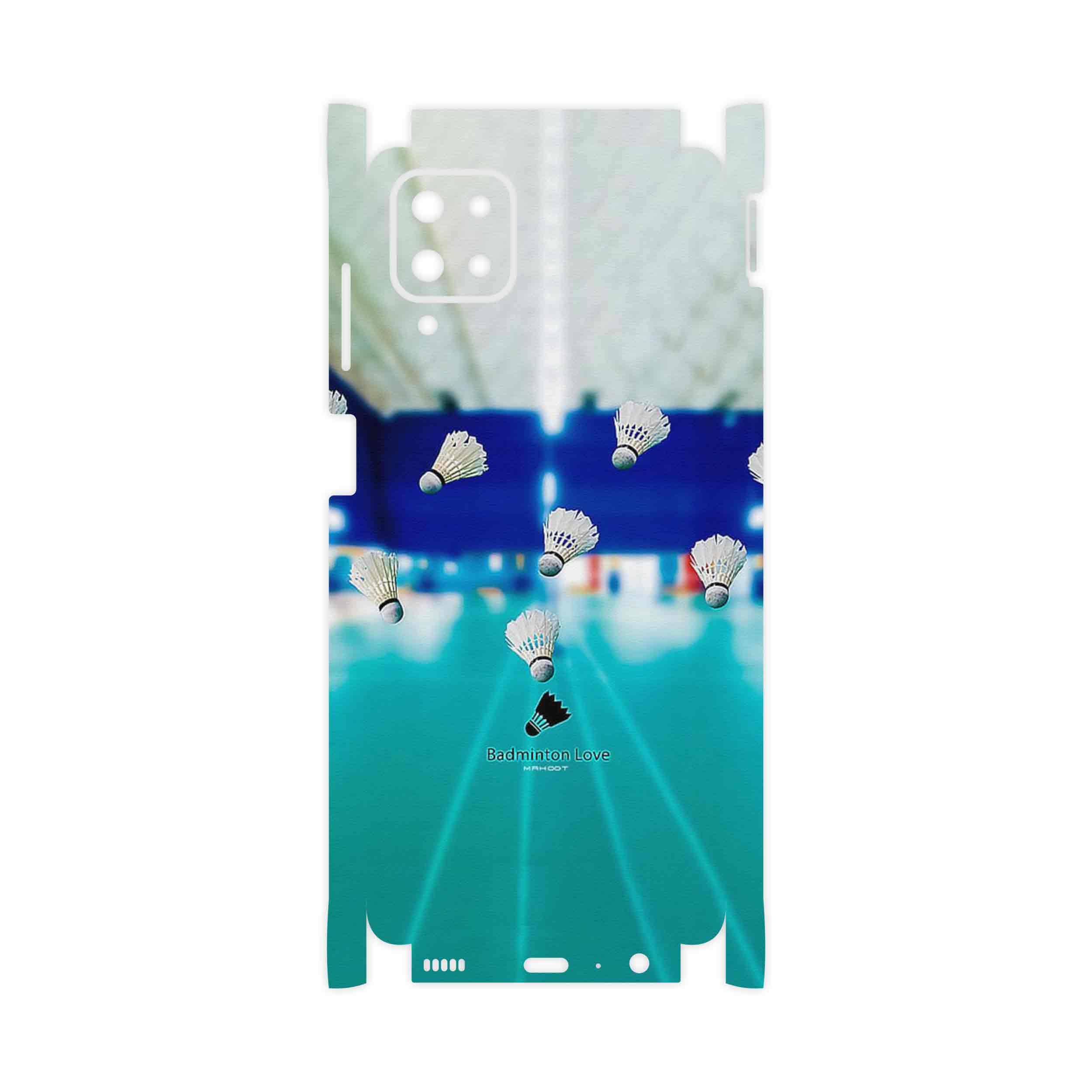برچسب پوششی ماهوت مدل Badminton-FullSkin مناسب برای گوشی موبایل سامسونگ Galaxy A12 Nacho