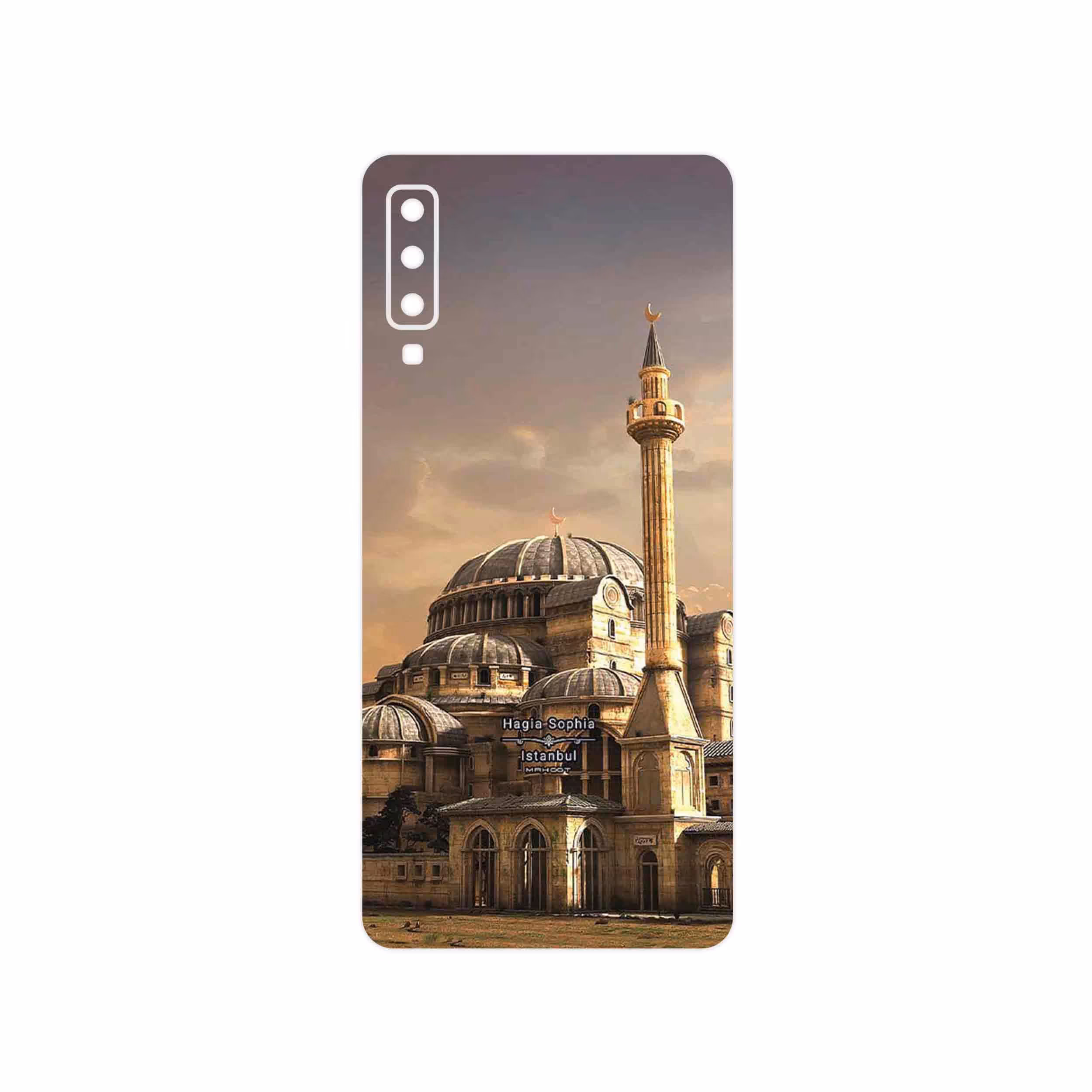 برچسب پوششی ماهوت مدل Hagia Sophia Mosque مناسب برای گوشی موبایل سامسونگ Galaxy A7 2018