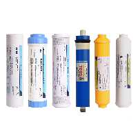 فیلتر دستگاه تصفیه کننده آب پالایه سازان فرآیند توس مدل RO بسته 6 عددی