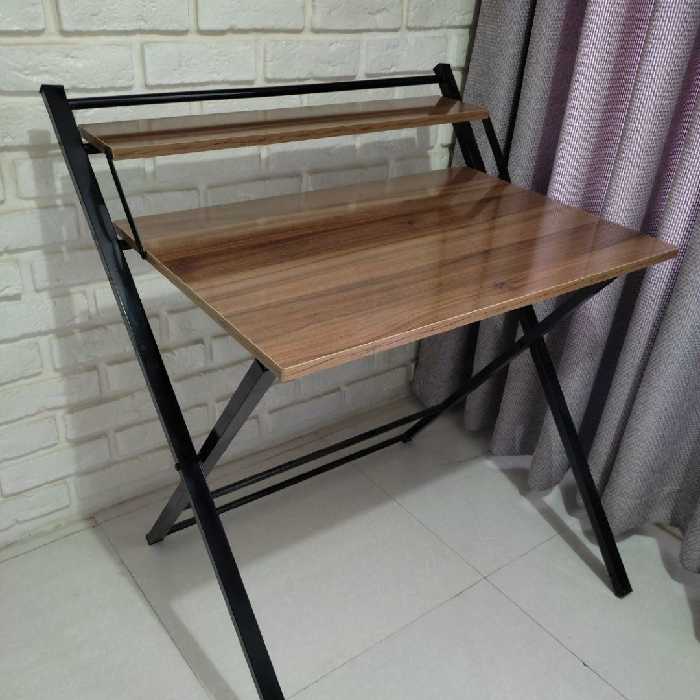 میز تحریر تاشو - میز تحریر دانشجویی تاشو کم جا - میز تاشو - میز کامپیوتر تاشو 