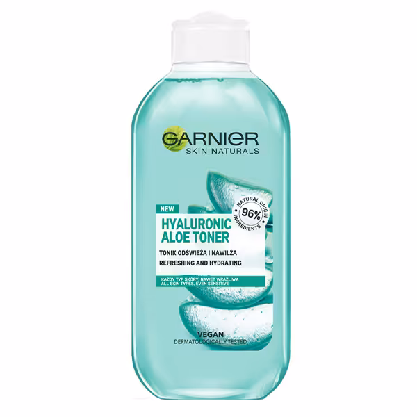 تونر پوست صورت عصاره آلوئه ورا گارنیه(گارنیر) | پوست نرمال تا مختلط | 200ml