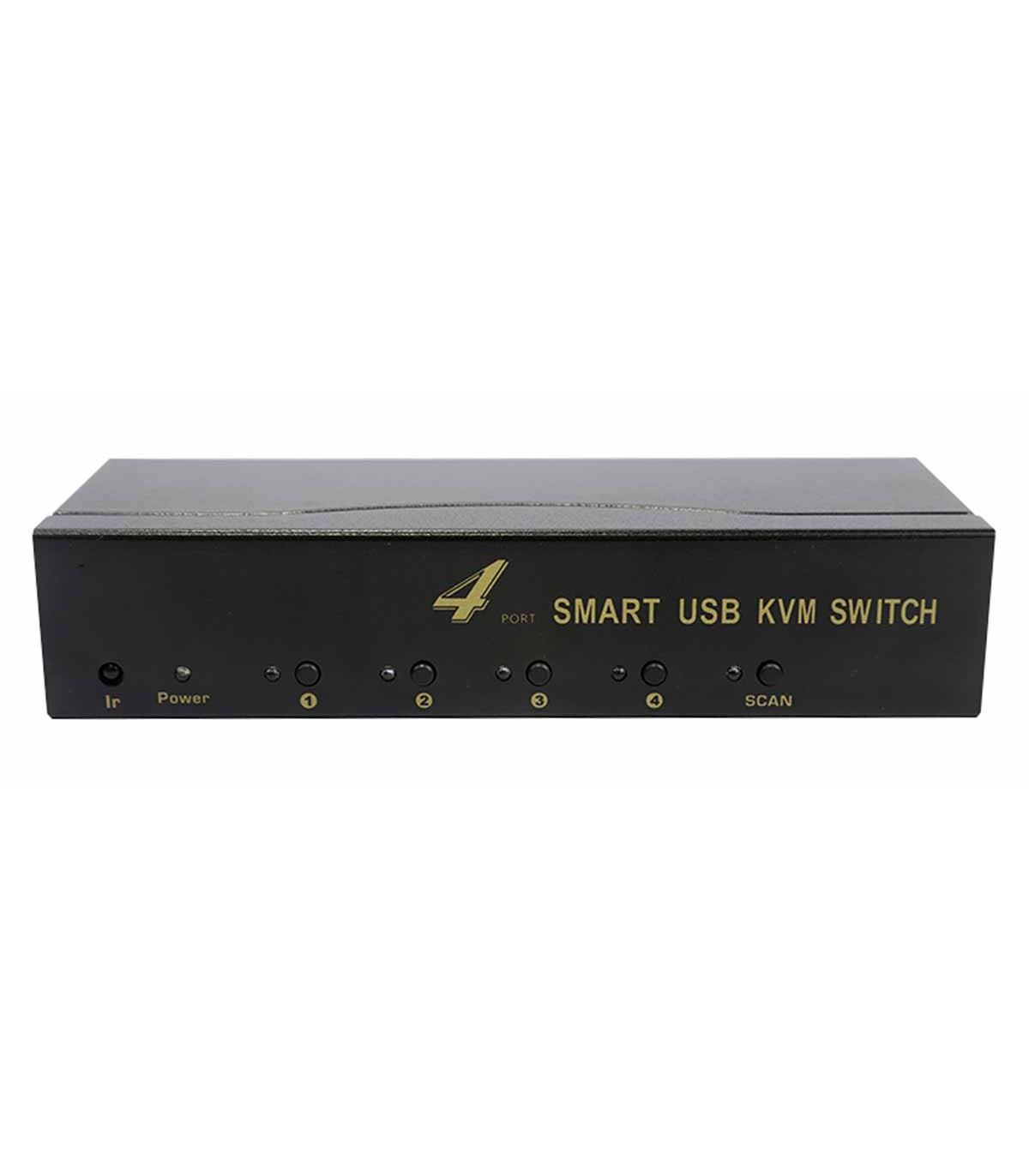 ارسال فوری ضمانت اصالت کالا کی وی ام سوئیچ 4 پورت VGA همراه کابل فرانت FN-K4US