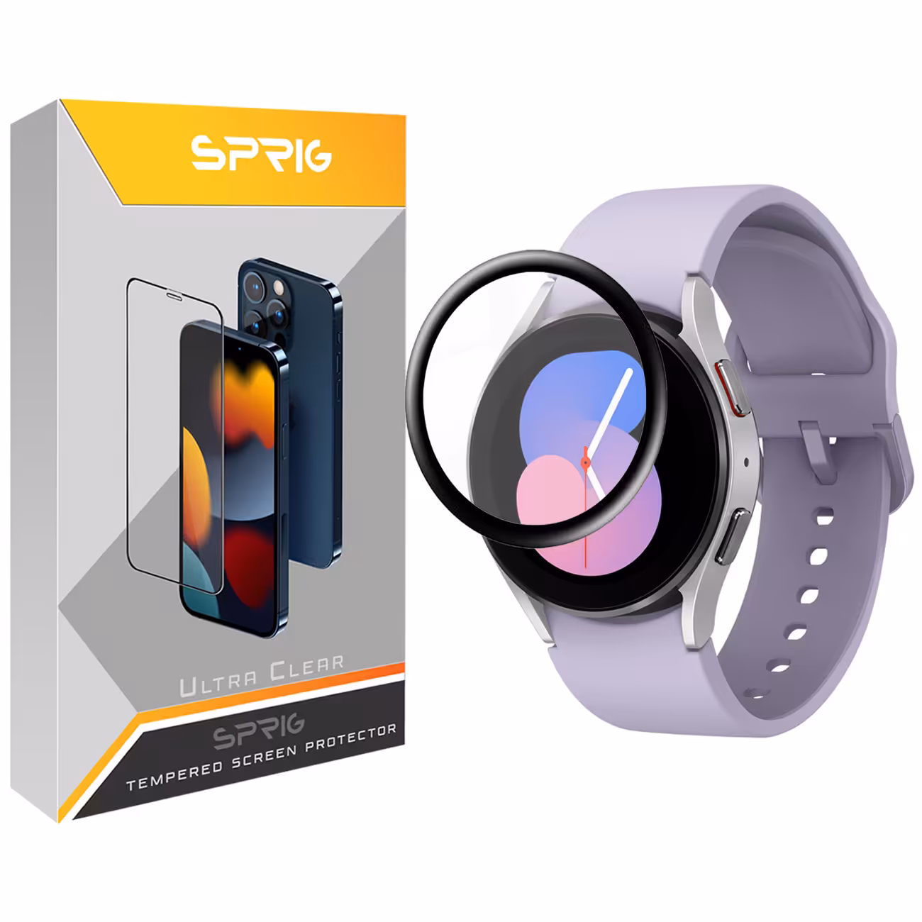 محافظ صفحه نمایش نانو اسپریگ مدل SPG مناسب برای ساعت هوشمند سامسونگ Galaxy Watch 5 40mm