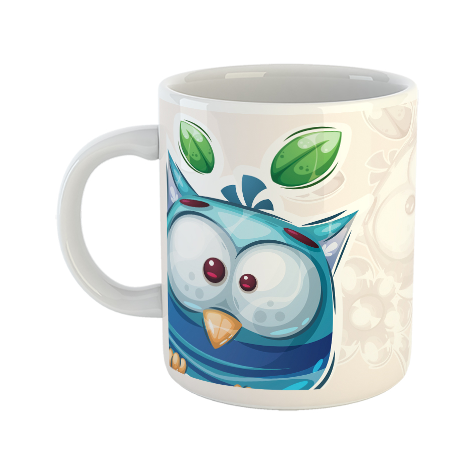 ماگ طرح جغد مدل حسام