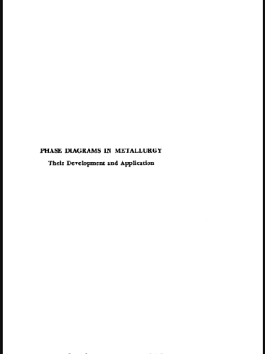 خرید و دانلود نسخه کامل کتاب Phase Diagrams in Metallurgy: Their Development & Applications BY Rhines - Pdf