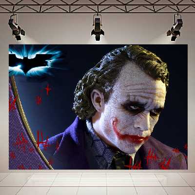 تابلو بوم طرح جوکر مدل هیث لجر کد AR2113