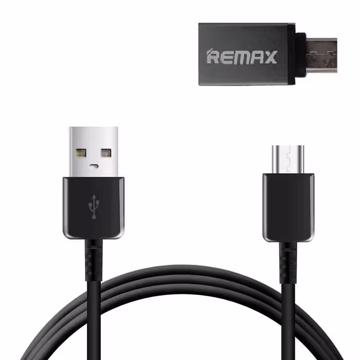 کابل تبدیل USB به USB-C مدل EP-DG950CBE طول 1.2 متر به همراه مبدل OTG USB-C