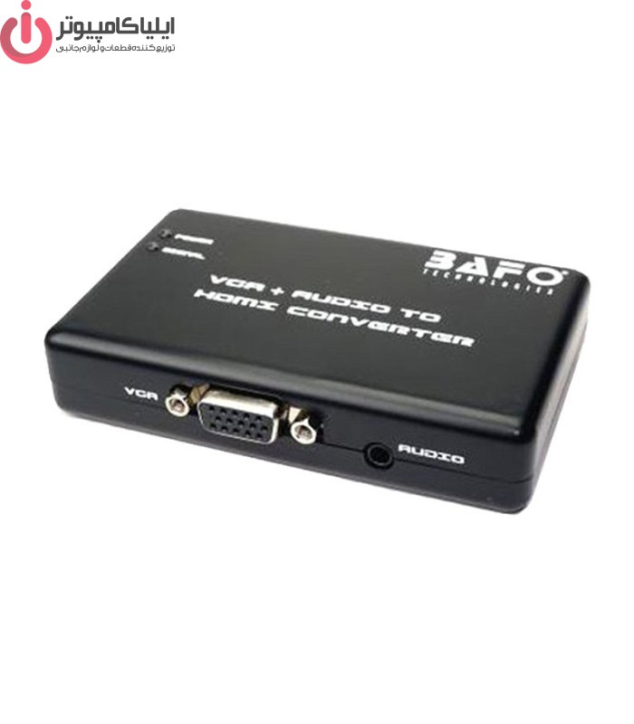 مبدل تصویر VGA به HDMI همراه با انتقال صدا مدل BAFO BF-H101