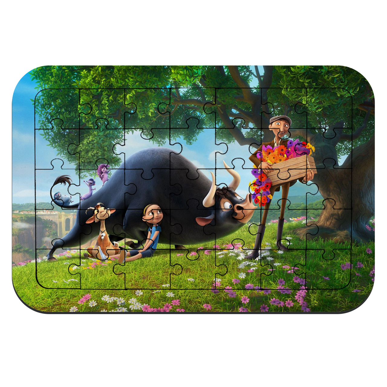  پازل 35 تکه طرح انیمیشن فردیناند مدل NI1693 