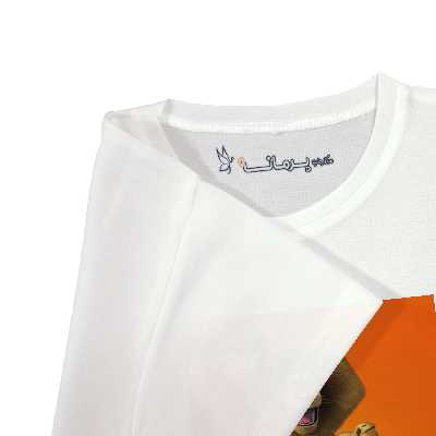 تی شرت آستین کوتاه بچگانه پرمانه طرح ماداگاسکار کد pmt.6808