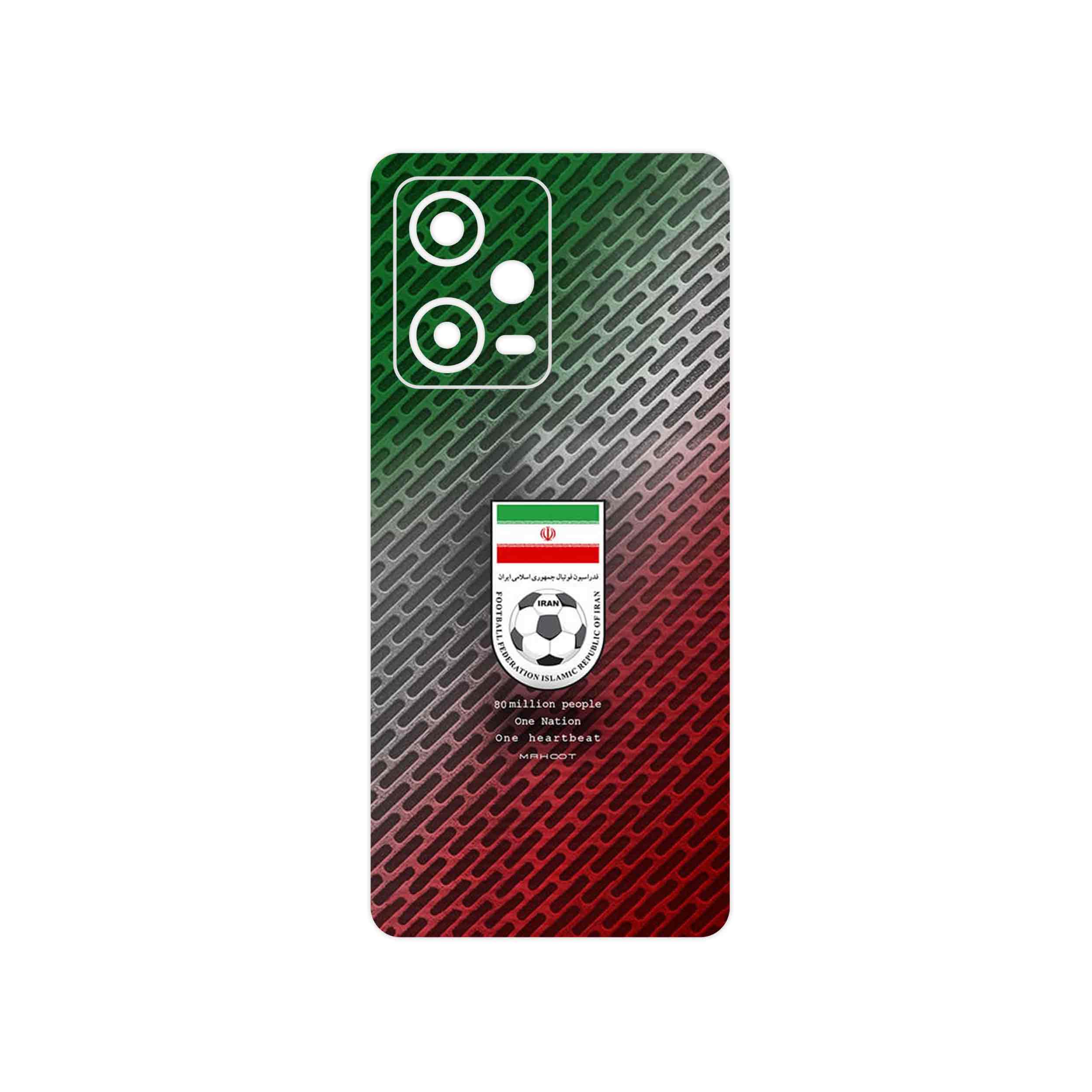 برچسب پوششی ماهوت مدل Iran_National_Football_Team مناسب برای گوشی موبایل شیائومی Redmi Note 12 Pro