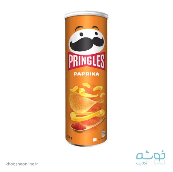 چیپس 165 گرمی پرینگلز پاپریکا PRINGLES PAPRIKA155انقضاء حدود 1 ماه