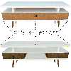 میز تلویزیون کاریزما چوب مدل WA.M_209