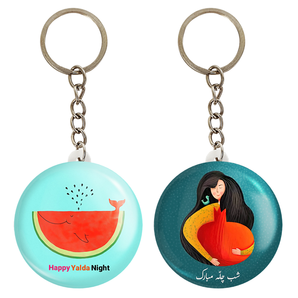 جاکلیدی خندالو مدل شب یلدا کد 2037920369 مجموعه 2 عددی