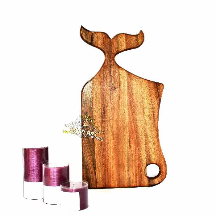 تخته گوشت طرح ماهی