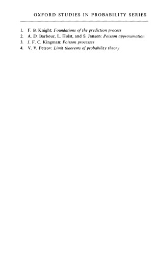 خرید و دانلود نسخه کامل کتاب Limit Theorems of Probability Theory