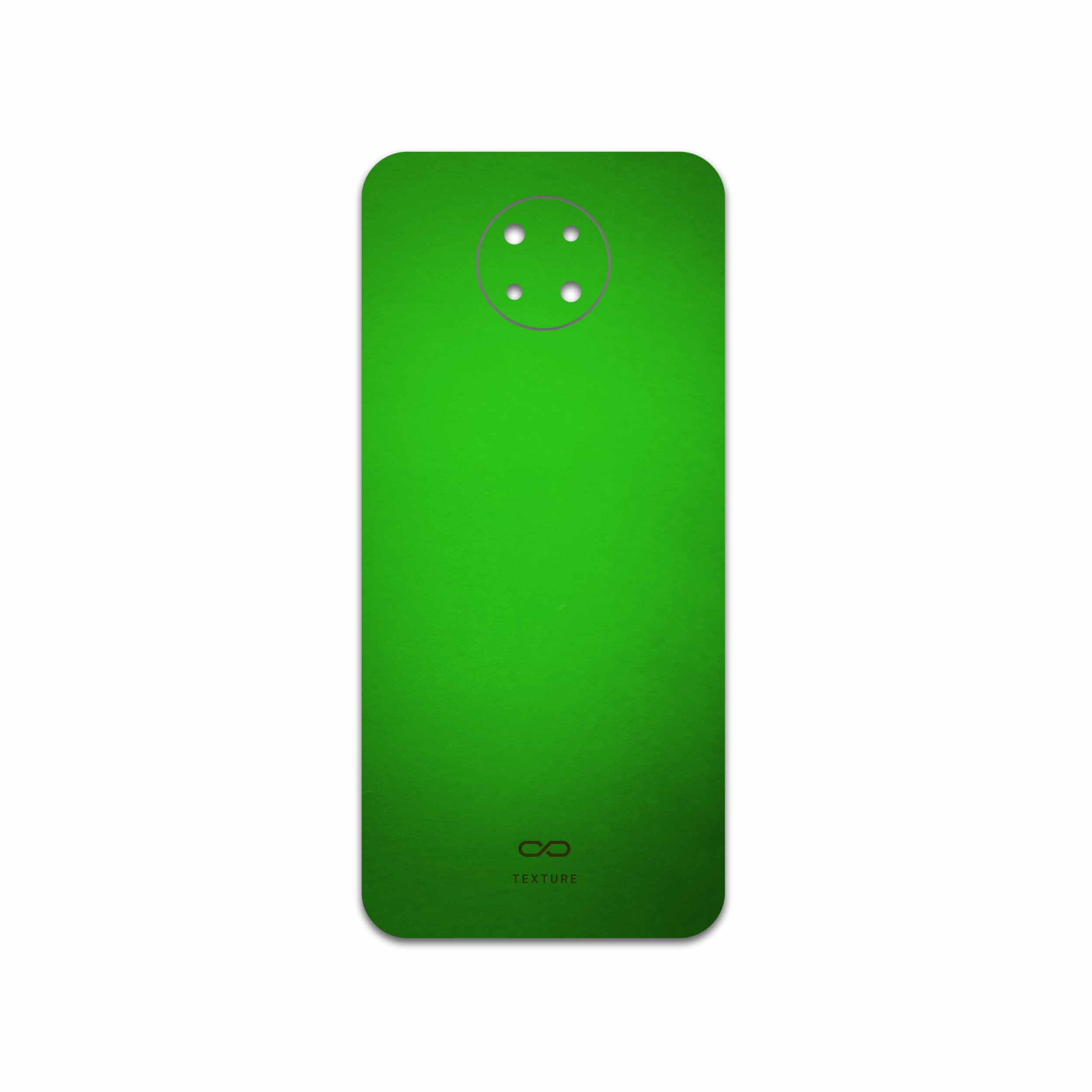 برچسب پوششی ماهوت مدل Metallic-Green مناسب برای گوشی موبایل نوکیا G10