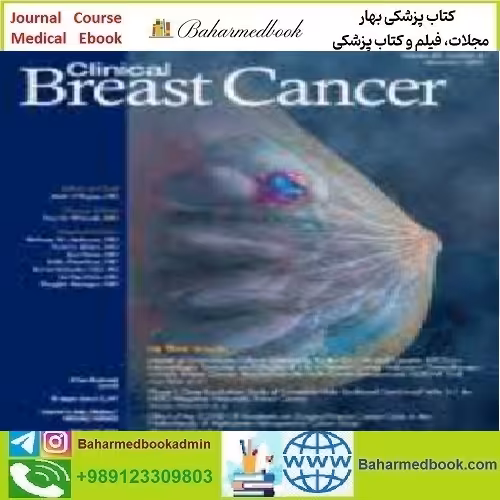 Clinical Breast Cancer Volume 20 Issue 1 to 6 2020 TRUE PD