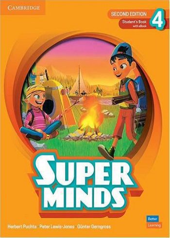 Super Minds 4 Second Edition (S.B W.B DVD) ویرایش جدید (کتاب دانش اموز   کتاب کار CD)