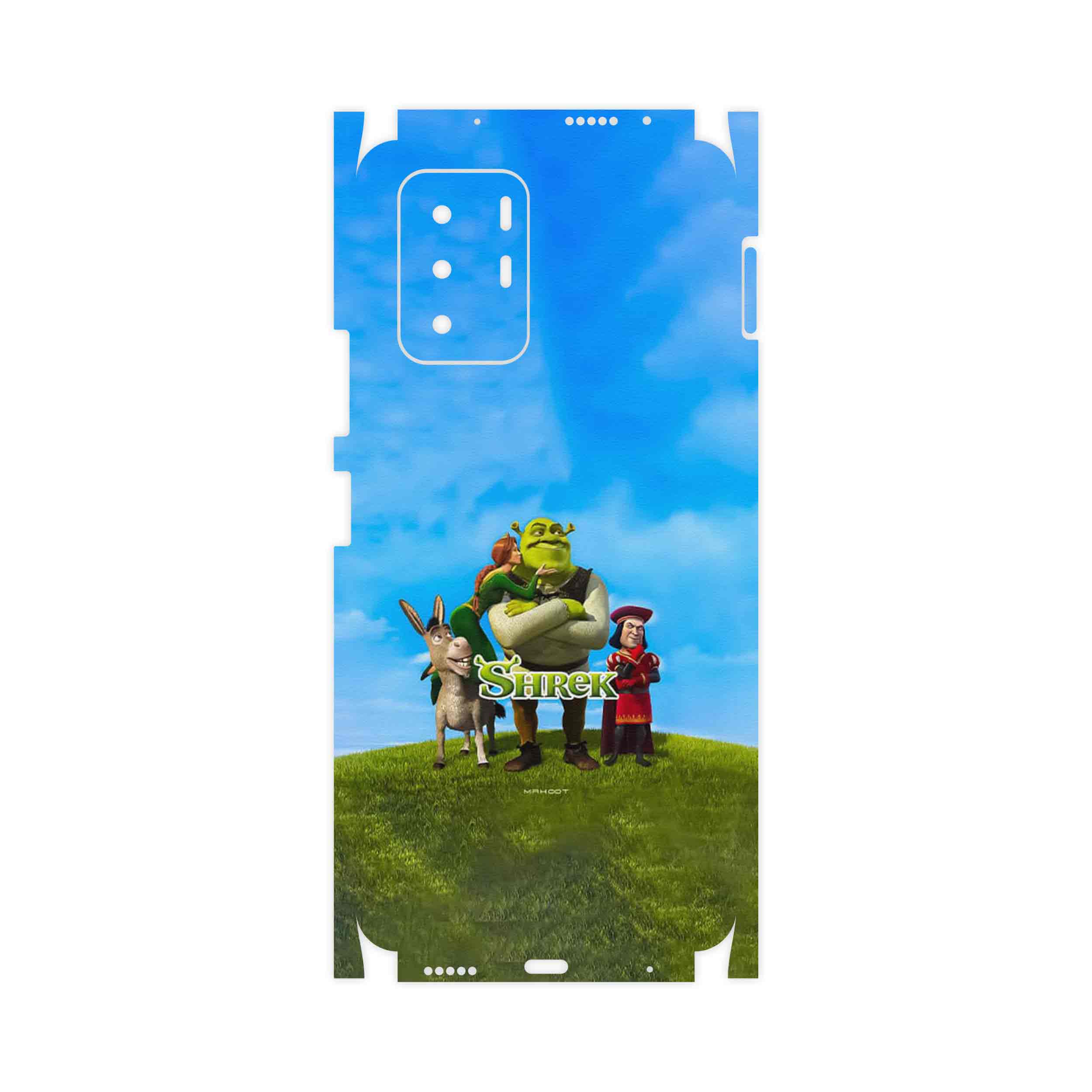برچسب پوششی ماهوت مدل Shrek-FullSkin مناسب برای گوشی موبایل شیائومی Redmi Note 10 Pro (China)