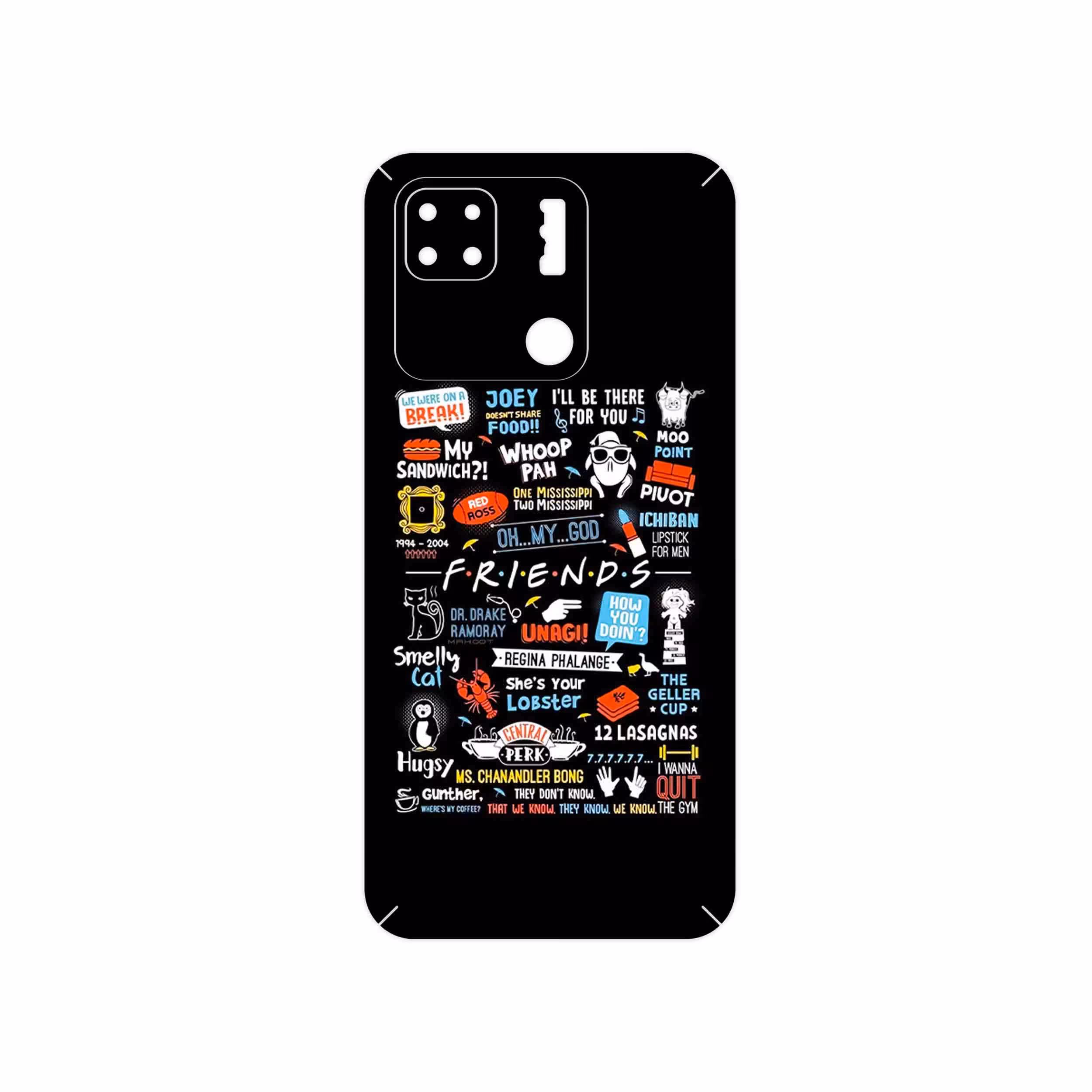 برچسب پوششی ماهوت مدل Friends 2 مناسب برای گوشی موبایل شیائومی Redmi 10A