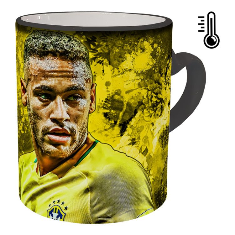 ماگ حرارتی مدل دسته قلبی طرح نیمار کد 61