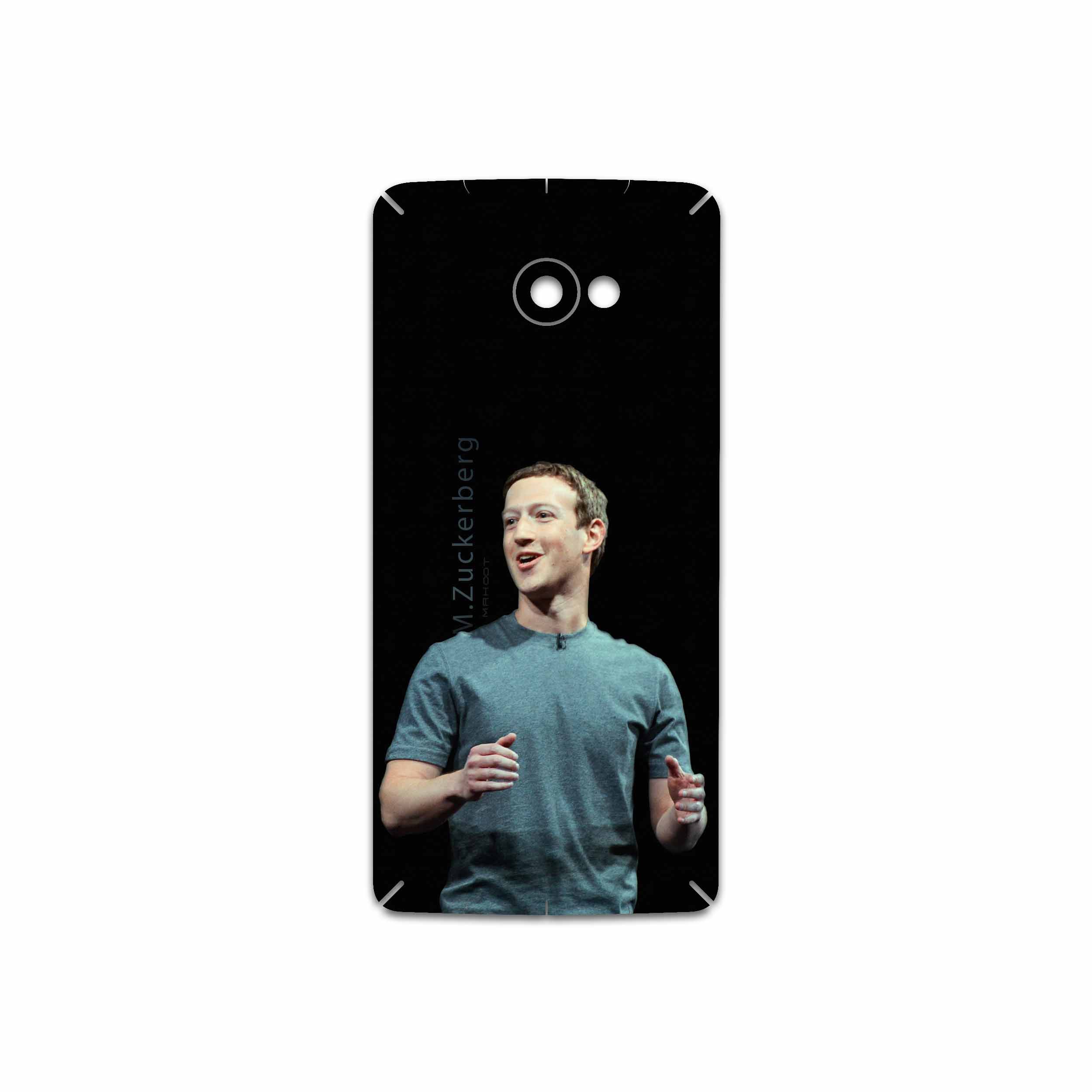 برچسب پوششی ماهوت مدل Mark Zuckerberg مناسب برای گوشی موبایل اچ تی سی Butterfly S