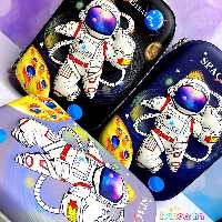 جامدادی تبلتی فضانورد جنس سیلیکونی طرح برجسته