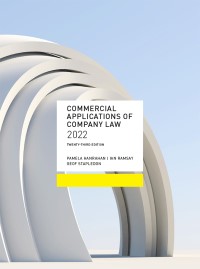 خرید و دانلود کتاب Commercial Applications of Company Law eBook 2022 (23rd Edition)