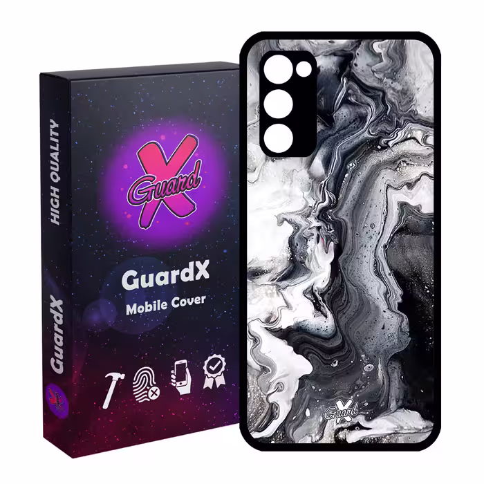 کاور گارد ایکس طرح ماربل مدل Glass10277 مناسب برای گوشی موبایل سامسونگ Galaxy S20 FE