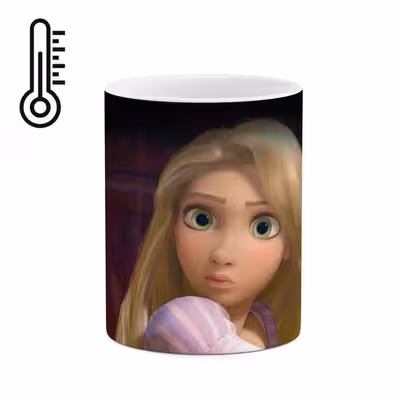 ماگ حرارتی طرح انیمیشن گیسوکمند مدل mgph13286