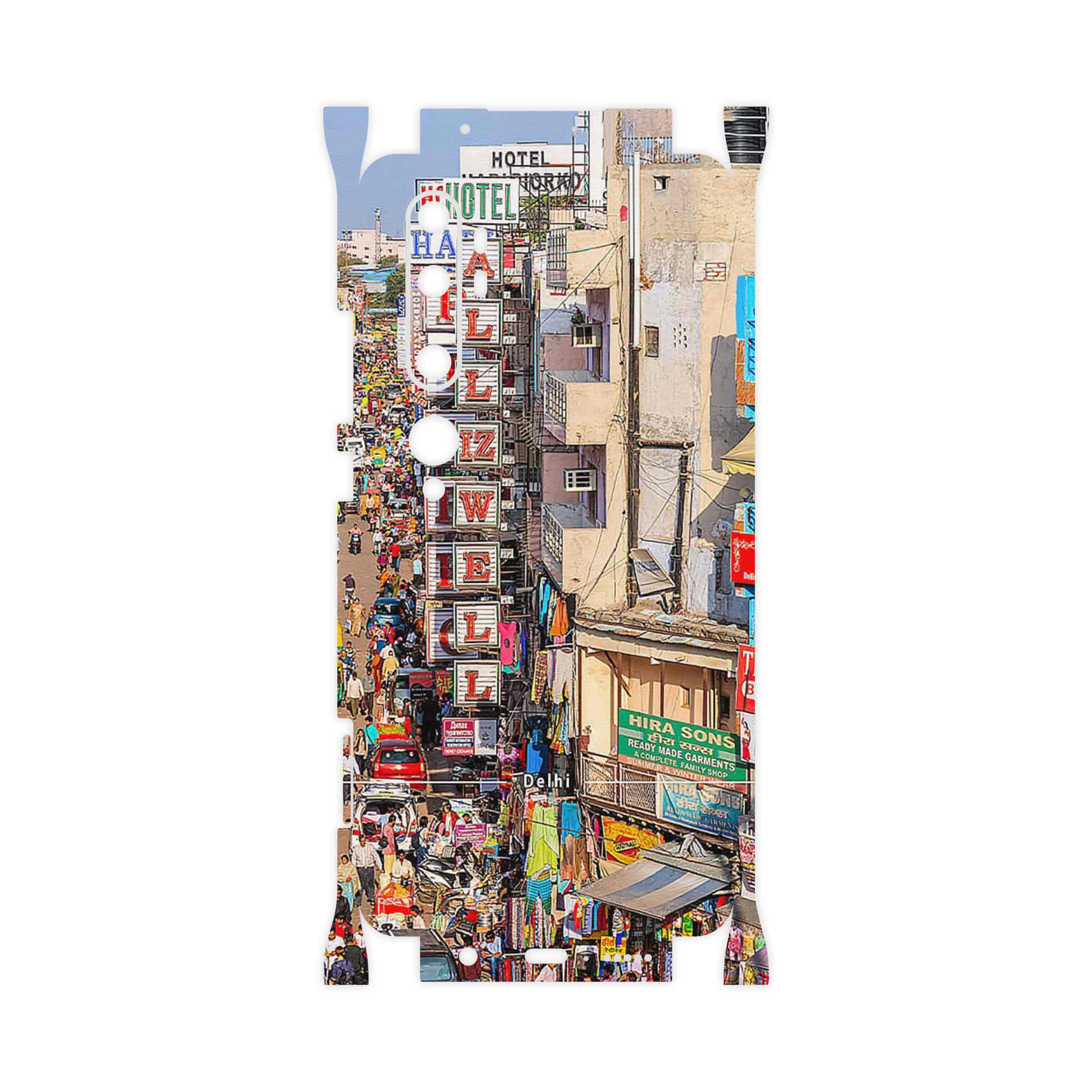 برچسب پوششی ماهوت مدل City of Delhi-FullSkin مناسب برای گوشی موبایل شیائومی Mi Note 10 Pro