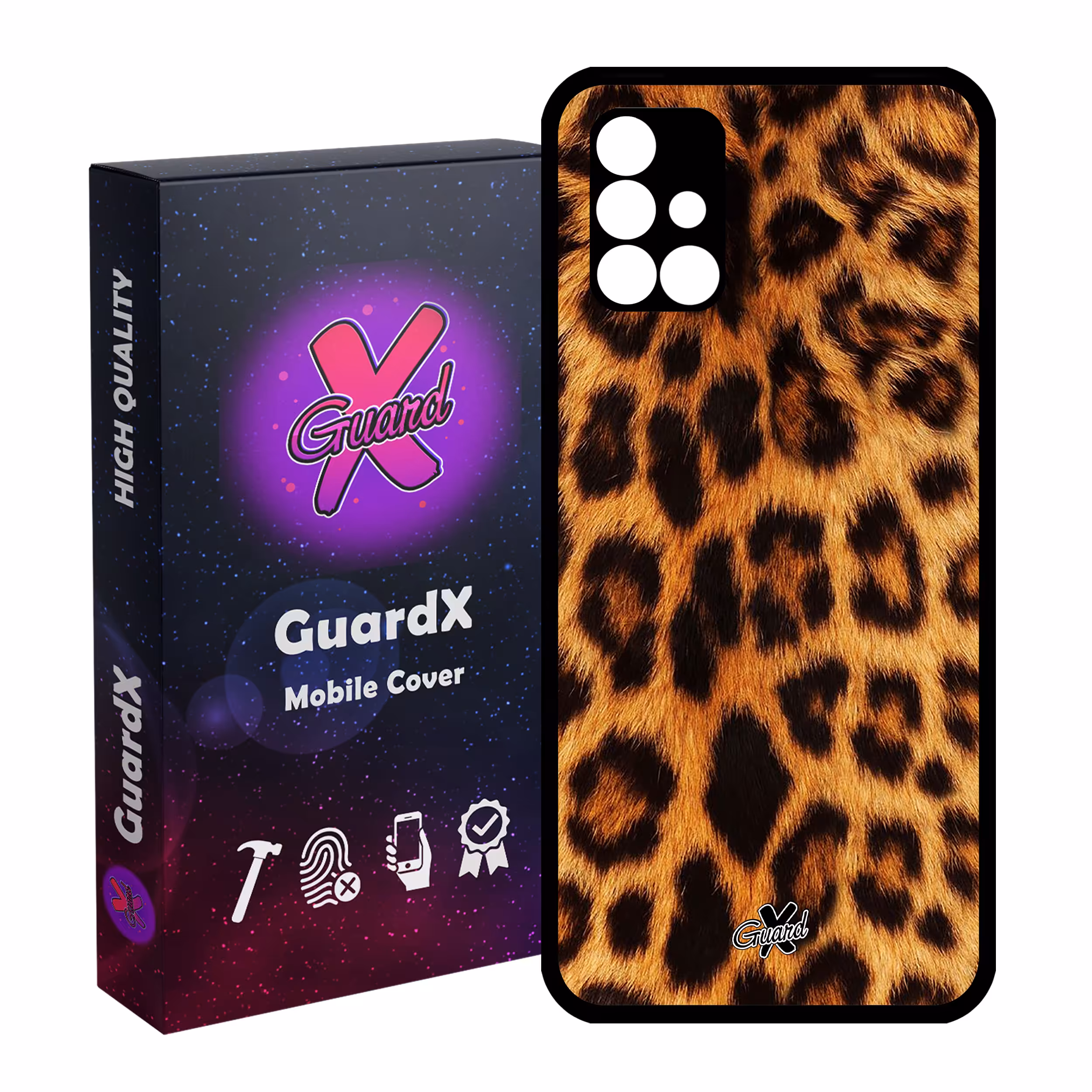 کاور گارد ایکس طرح Leopard مدل Glass10095 مناسب برای گوشی موبایل سامسونگ Galaxy A51 5G