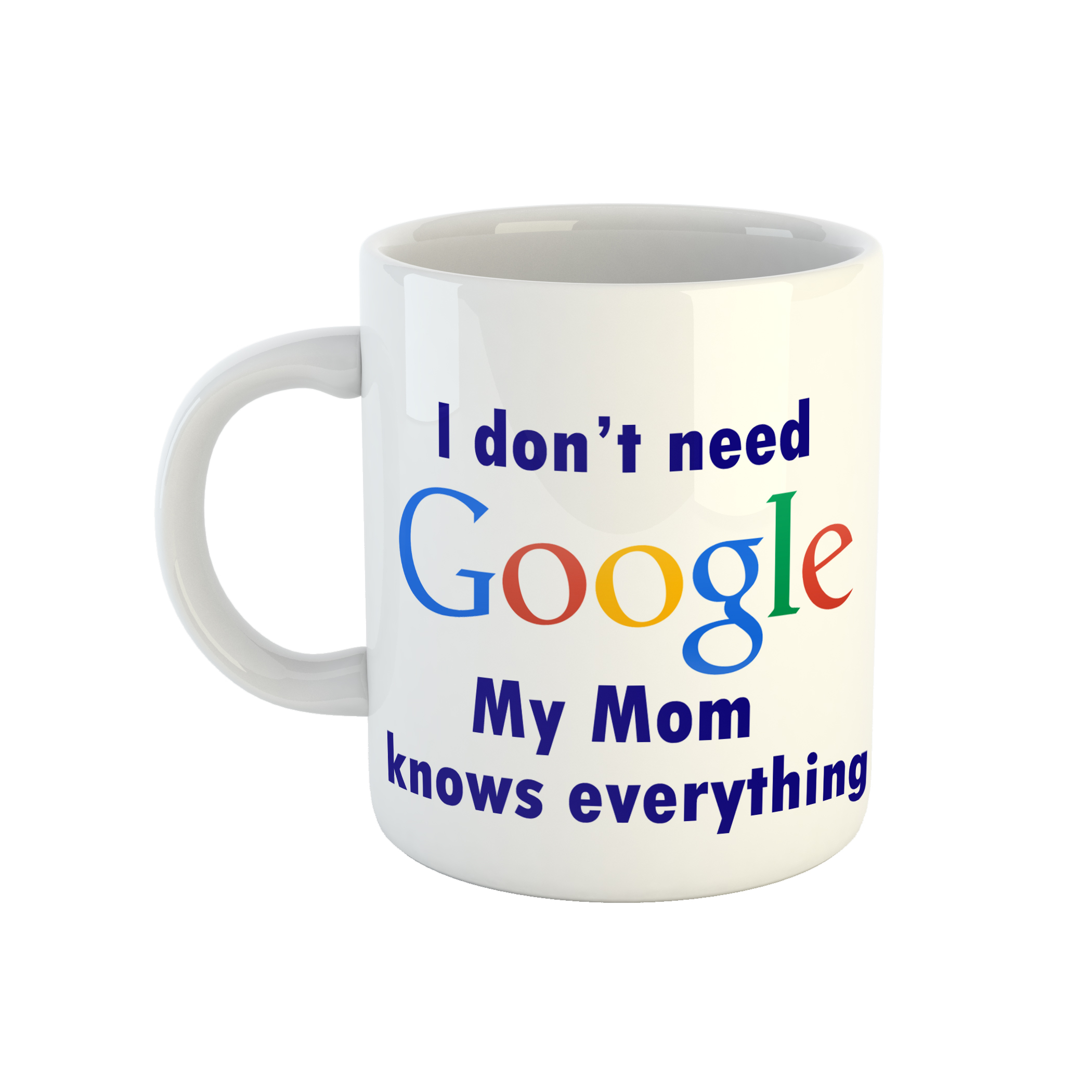 ماگ طرح گوگل مدل mom