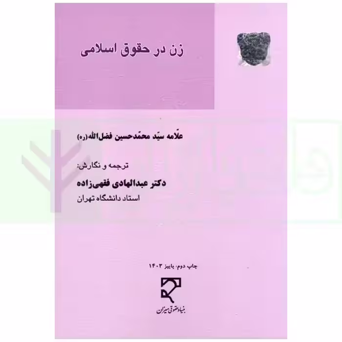 زن در حقوق اسلامی | آیت الله فضل الله