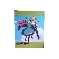 دفتر طراحی کاغذ کرافت همیشه طرح انیمه HOWLS MOVING CASTLE 2004 سایز A5