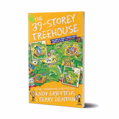 کتاب The 39-Story Treehouse اثرAndy Griffiths انتشارات معیار علم