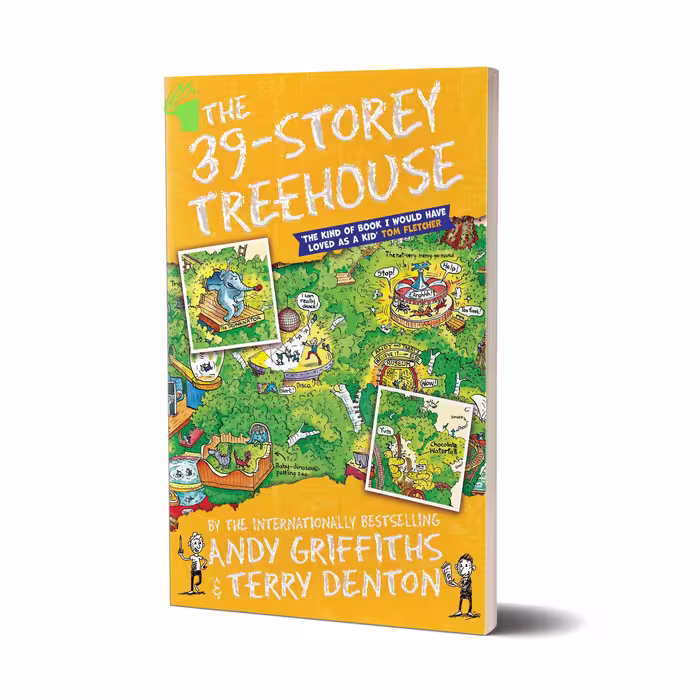 کتاب The 39-Story Treehouse اثرAndy Griffiths انتشارات معیار علم