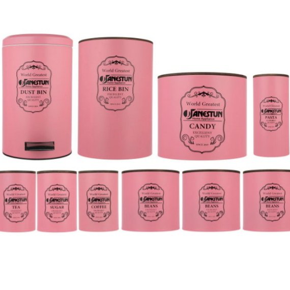 سرویس آشپزخانه درب چوبی 13 تایی جانستون