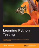 خرید و دانلود نسخه کامل کتاب Learning Python Testing