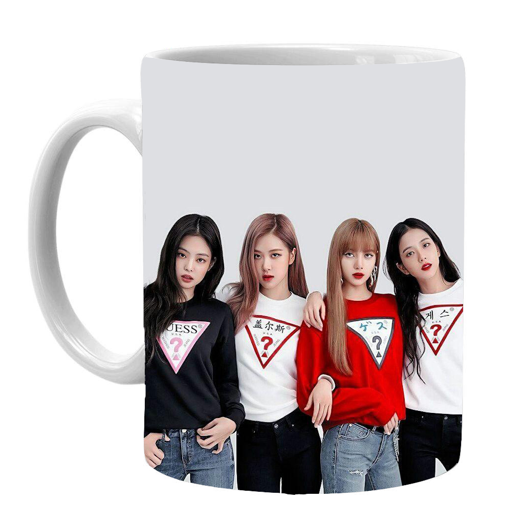 ماگ طرح بلک پینک کد mp18