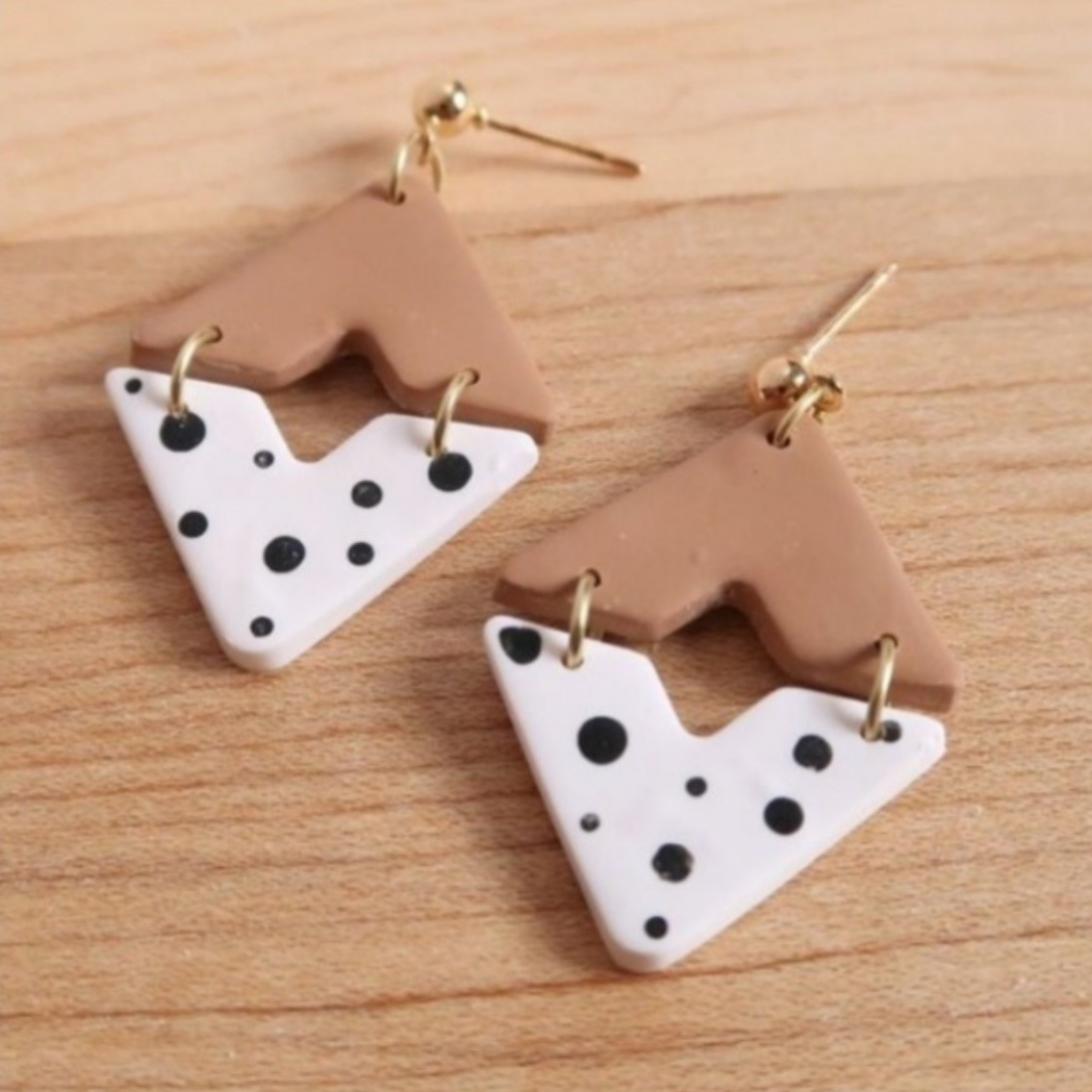 گوشواره خمیری مدل 65