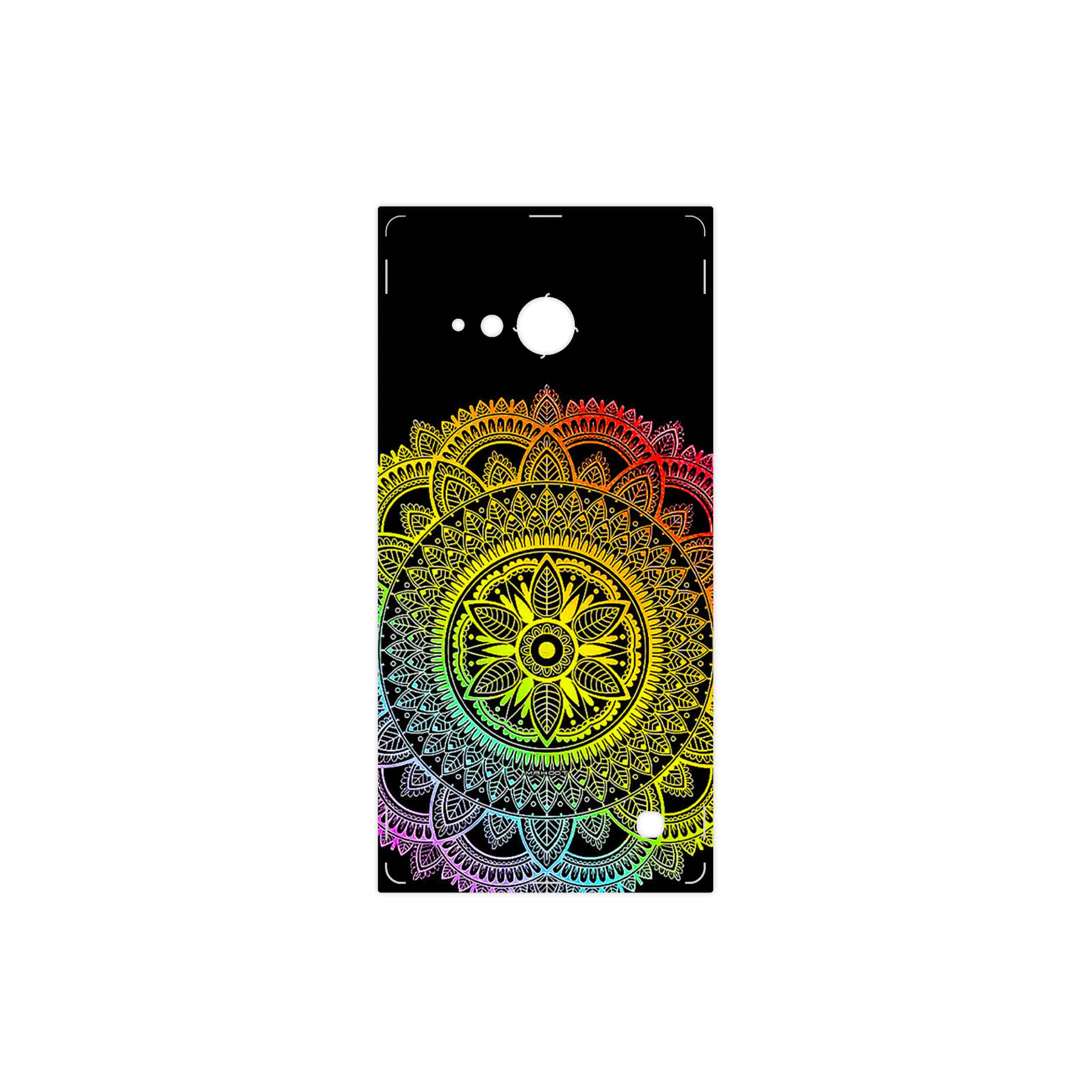 برچسب پوششی ماهوت مدل Mandala Design 4 مناسب برای گوشی موبایل نوکیا Lumia 730