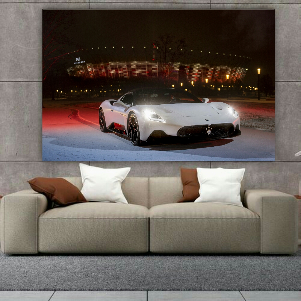 تابلو بوم طرح ماشین مازراتی کد BH299