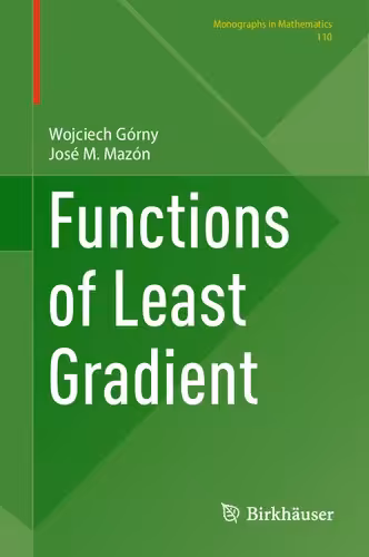 خرید و دانلود نسخه کامل کتاب Functions of Least Gradient