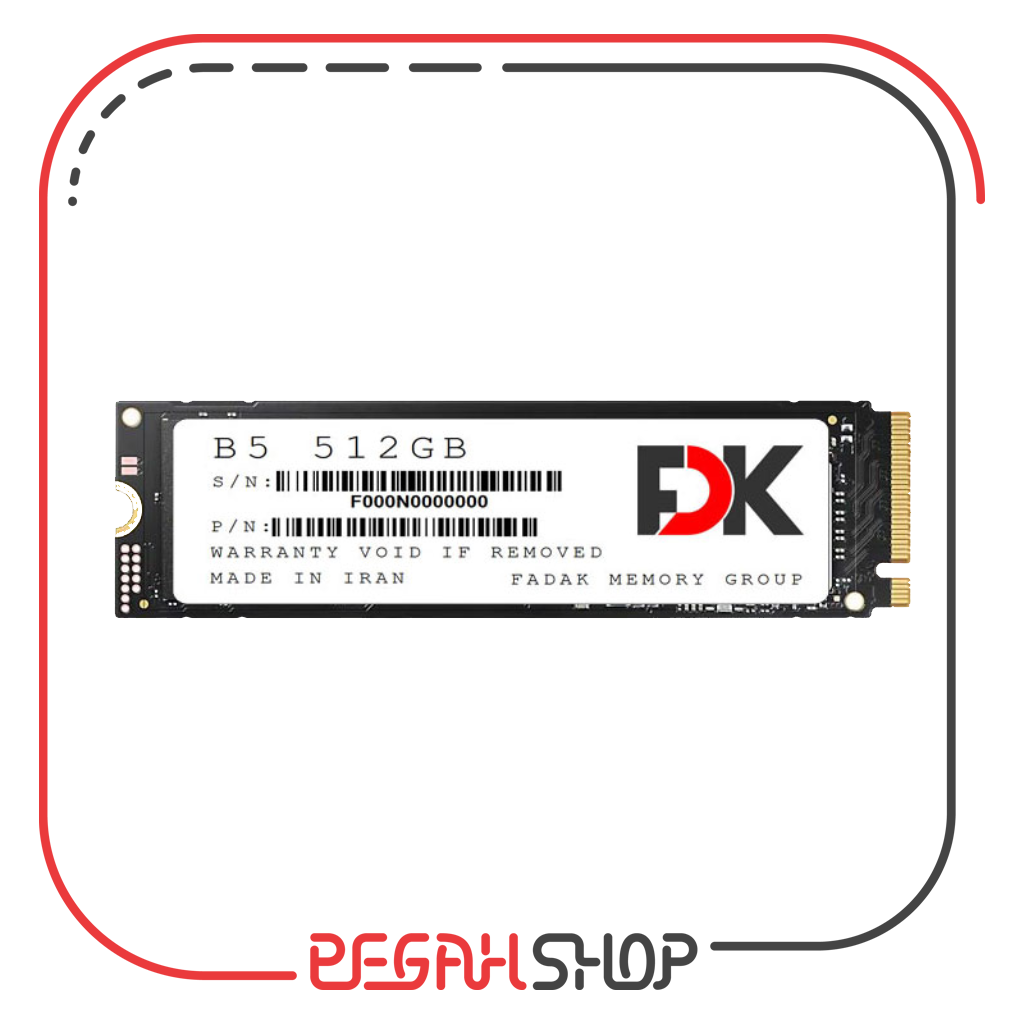 حافظه SSD برند FDK مدل B5 M.2 ظرفیت 512G