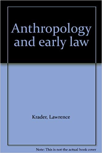 خرید و دانلود نسخه کامل کتاب Anthropology and early law