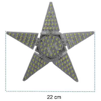 لامپ ال ای دی 36 وات مدل ستاره ای پایه E27