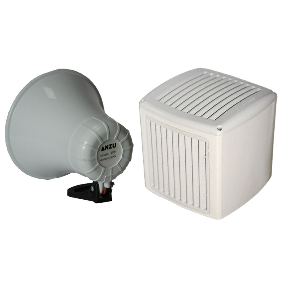 بلندگو دزدگیر اماکن آنزو مدل 20 به همراه قاب محافظ