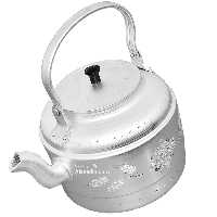 کتری روحی بزرگ کتری روحی رویی دسته دار طرح گل